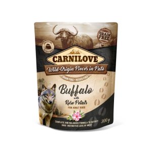 CARNILOVE Paté Büffel und Rosenblätter 300 g CARNILOVE Paté Büffel und Rosenblätter 300 g