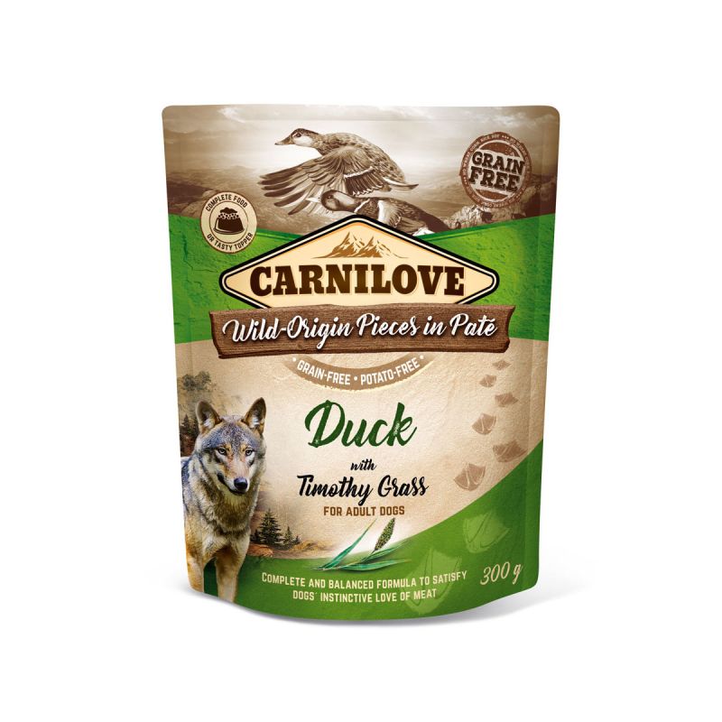 CARNILOVE Paté Ente und Lieschgras 300 g