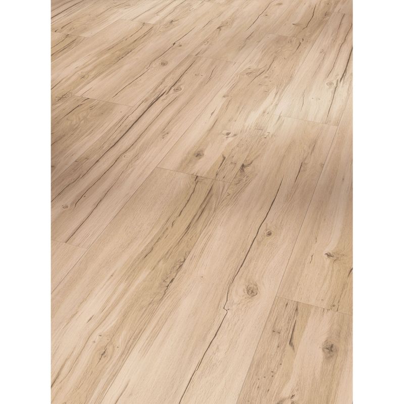 Parador Vinylboden „Basic 30“, Eiche Memory geschliffen, gebürstete Struktur, 21,6x120,7 cm