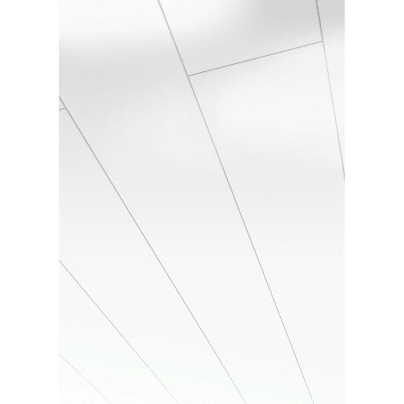 Parador Wand- und Deckenpaneel Style Arktisweiß Hochglanz 1280 x 182 x 10 mm