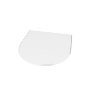 Glasbodenplatte Rundbogen 120 x 100 cm Glasbodenplatte Rundbogen 120 x 100 cm