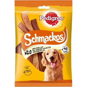 Pedigree Schmackos Geflügel Mix 20 Stück Pedigree Schmackos Geflügel Mix 20 Stück