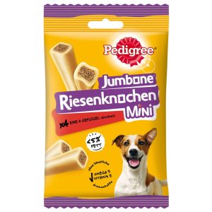 Pedigree Riesenknochen Mini mit Rind und Geflügelgeschmack 160g Pedigree Riesenknochen Mini mit Rind und Geflügelgeschmack 160g