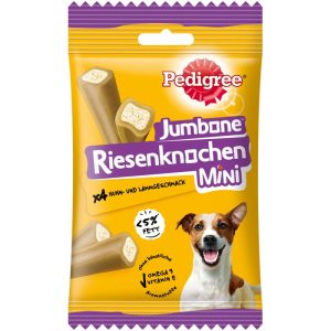 Pedigree Riesenknochen Mini mit Huhn und Lammgeschmack 160g Pedigree Riesenknochen Mini mit Huhn und Lammgeschmack 160g