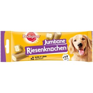 Pedigree Riesenknochen Medium mit Huhn und Lammgeschmack 180g Pedigree Riesenknochen Medium mit Huhn und Lammgeschmack 180g