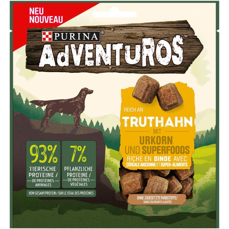 Adventuros Truthahn mit Urkorn 90g
