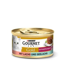 Gourrmet Gold Ragout Duetto mit Lachs und Seelachs 85g Gourrmet Gold Ragout Duetto mit Lachs und Seelachs 85g