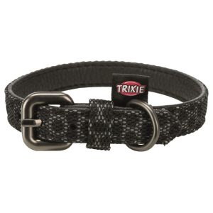Trixie Night Reflect Halsband Gr.XS-S schwarz Trixie Night Reflect Halsband Gr.XS-S schwarz