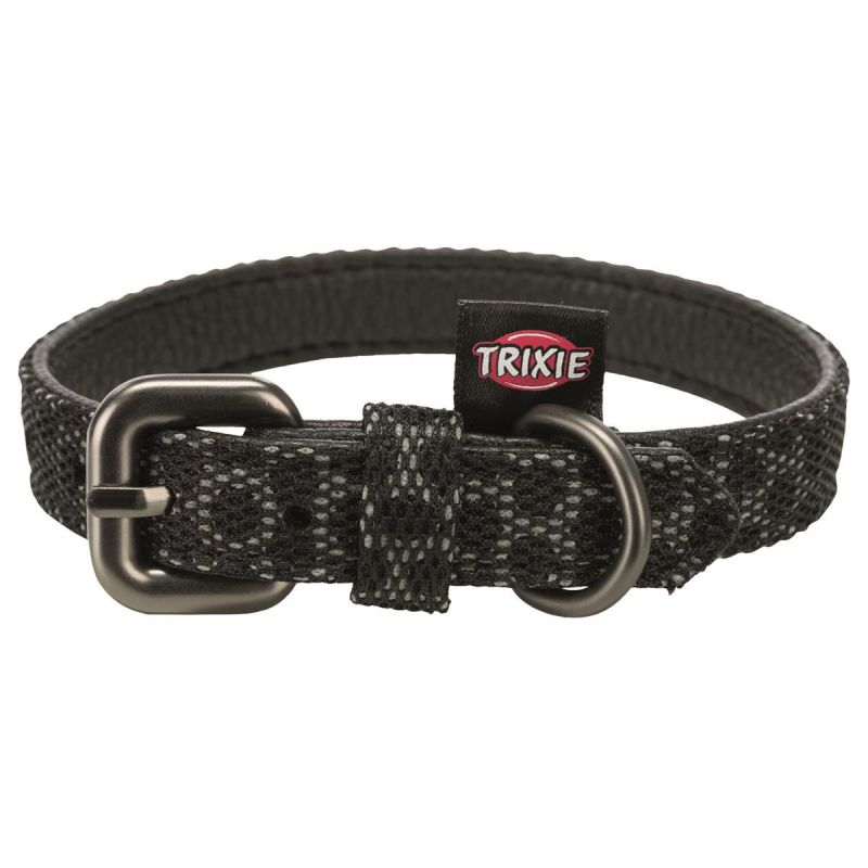 Trixie Night Reflect Halsband Gr.XS-S schwarz