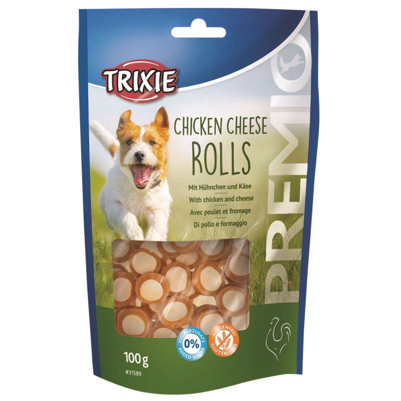 Trixie Premio Chicken Cheese Rolls