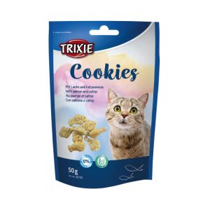 Trixie Cookies mit Lachs und Katzenminze 50 g Trixie Cookies mit Lachs und Katzenminze 50 g