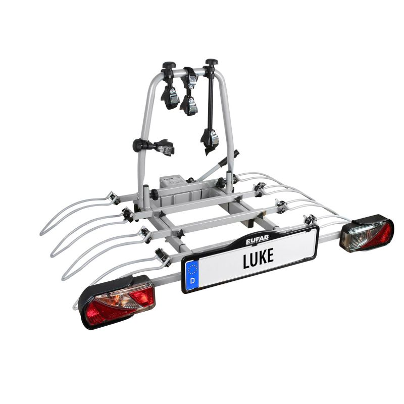 EUFAB Fahrrad-Kupplungsträger Luke für 4 Fahrräder