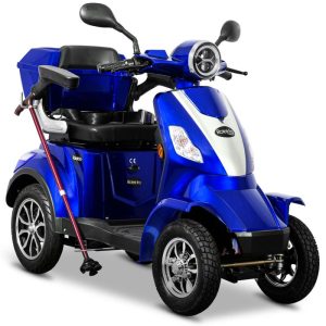 Rolektro E-Quad 25, Blau, 60V-20Ah Bleigel Akku, 1000 Watt