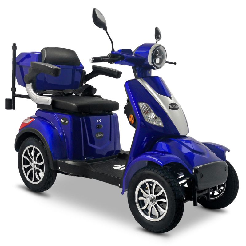 Rolektro E-Quad 25 V.3 Lithium, Blau, 60V-30Ah Akku, 1000 Watt