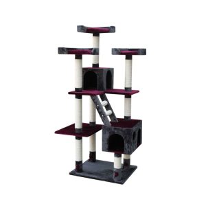Nobby Kratzbaum Orlando 70 x 60 x 185 cm bordeaux/ anthrazit Nobby Kratzbaum Orlando 70 x 60 x 185 cm bordeaux/ anthrazit