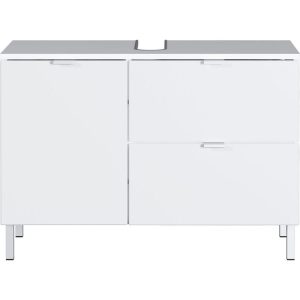 Waschbeckenunterschrank Maureen 1 Schubkasten 80 x 56 x 34 cm weiß Waschbeckenunterschrank Maureen 1 Schubkasten 80 x 56 x 34 cm weiß