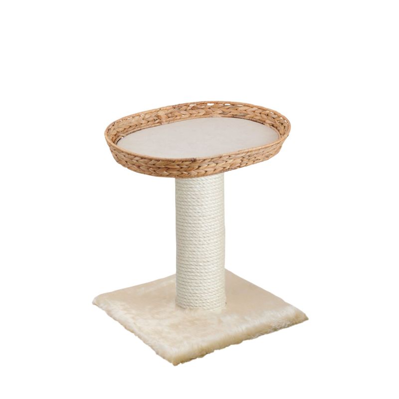 Silvio design Katzen-Liegeboy „Cestino“ beige, 36x48x44 cm
