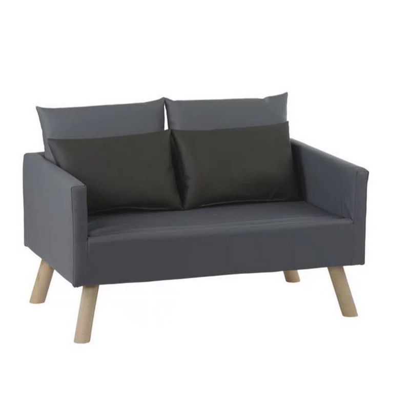 Silvio design Hundesofa „Daja“, 100x52x65 cm, grau