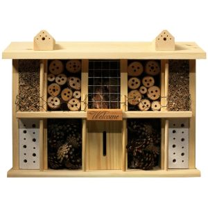 dobar Insektenhotel Landsitz Superior Bausatz 47 x 12,5 x 34 cm beige dobar Insektenhotel Landsitz Superior Bausatz 47 x 12,5 x 34 cm beige