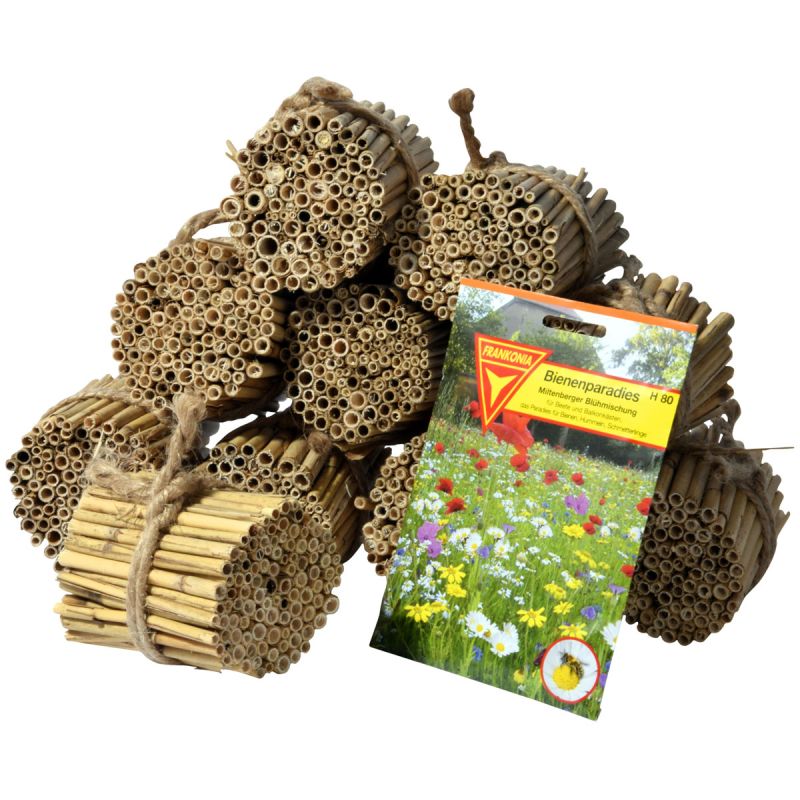dobar Schilfrohrhalme-Set 1000 Stück 9 cm lang
