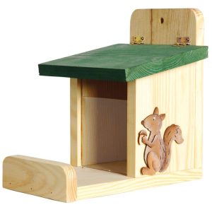 dobar Eichhörnchen-Futterstation 16x 23 x 22 cm grün/beige dobar Eichhörnchen-Futterstation 16x 23 x 22 cm grün/beige
