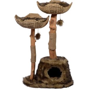 dobar Kratzbaum Tony 60 x 111 x 45 cm braun dobar Kratzbaum Tony 60 x 111 x 45 cm braun