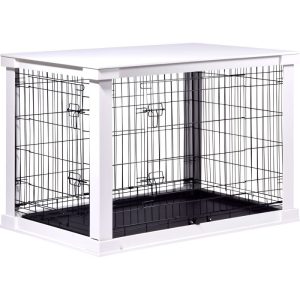 dobar Hundekäfig 110 x 72,6 x 76 cm weiß dobar Hundekäfig 110 x 72,6 x 76 cm weiß