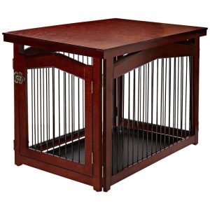 dobar Hundekäfig multifunktional Größe M 82,5 x 57 x 59 cm braun dobar Hundekäfig multifunktional Größe M 82,5 x 57 x 59 cm braun
