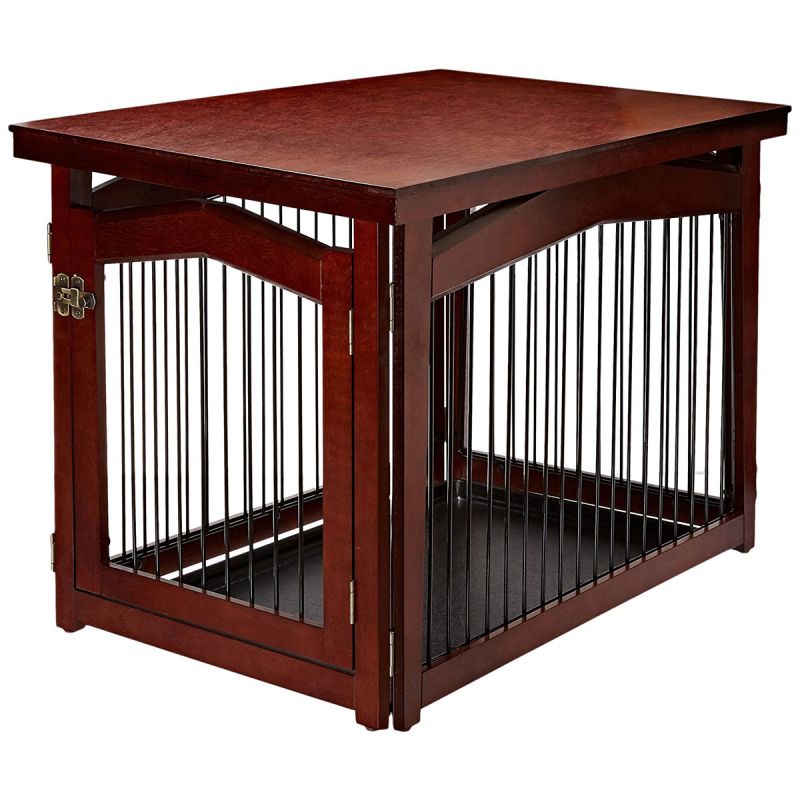 dobar Hundekäfig multifunktional Größe M 82,5 x 57 x 59 cm braun