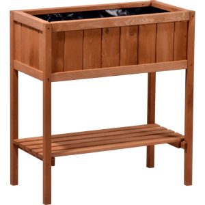 dobar Hochbeet 76 x 80 x 40 cm braun dobar Hochbeet 76 x 80 x 40 cm braun