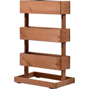 dobar Vertikalbeet 49,5 x 78 x 30 cm braun dobar Vertikalbeet 49,5 x 78 x 30 cm braun