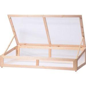dobar Frühbeet-Aufsatz 128 x 67 x 31,5 cm Kiefer natur dobar Frühbeet-Aufsatz 128 x 67 x 31,5 cm Kiefer natur