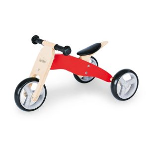 Pinolino Mini-Laufdreirad Charlie, rot/natur Pinolino Mini-Laufdreirad Charlie, rot/natur