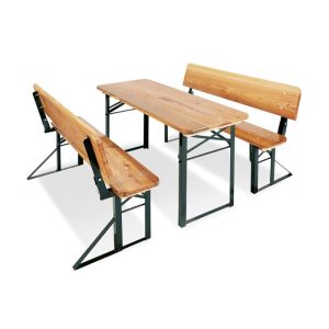 Pinolino Kinderfestzeltgarnitur Sepp mit Lehne 3-tlg. Pinolino Kinderfestzeltgarnitur Sepp mit Lehne 3-tlg.