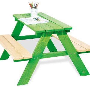 Pinolino Kindersitzgarnitur Nicki für 4 grün Pinolino Kindersitzgarnitur Nicki für 4 grün