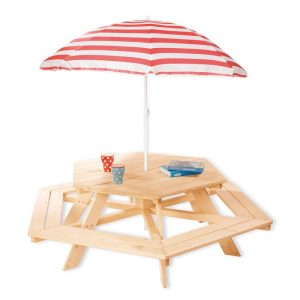 Pinolino Kindersitzgarnitur Nicki 6-Eck natur Pinolino Kindersitzgarnitur Nicki 6-Eck natur