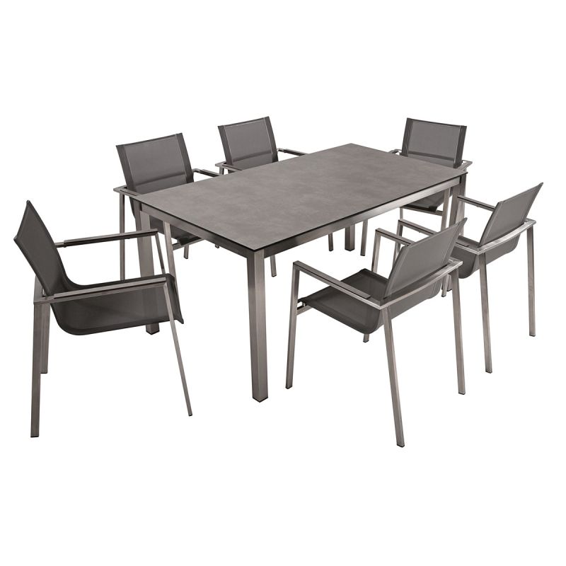 Tischgruppe Sienna 4 7-teilig