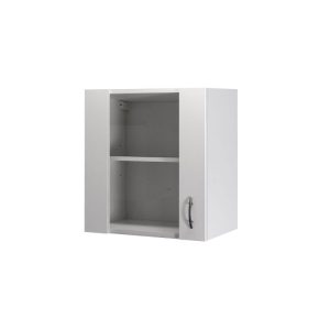 Flex-Well Küchen-Glasoberschrank „Wito“, 50×54,8×32 cm, weiß Flex-Well Küchen-Glasoberschrank „Wito“, 50×54,8×32 cm, weiß