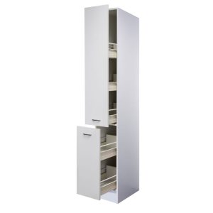 Flex-Well Küchen-Apothekerschrank „Wito“, 30x200x57,1 cm, weiß Flex-Well Küchen-Apothekerschrank „Wito“, 30x200x57,1 cm, weiß
