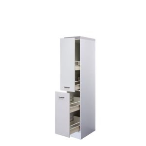 Flex-Well Demi-Apothekerschrank „Wito“, 30x161x60 cm, weiß Flex-Well Demi-Apothekerschrank „Wito“, 30x161x60 cm, weiß