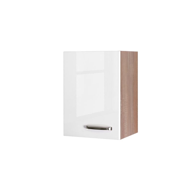 Flex-Well Küchenoberschrank „Valero“, 40x54,8x32 cm, weiß/Sonoma Eiche