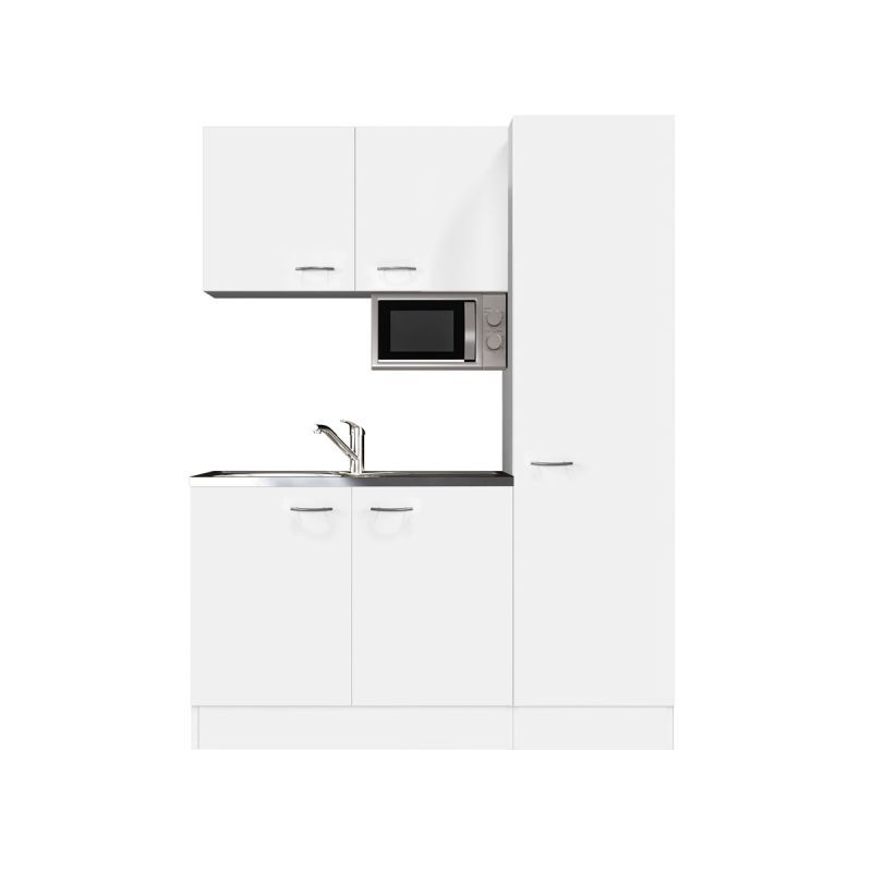 Flex-Well Singleküche „WITO 1005-000“, 150x60 cm, weiß