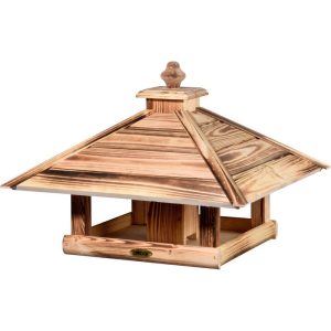 dobar Vogelhaus Quemado 34,5 x 22,5 x 30 cm braun geflammt dobar Vogelhaus Quemado 34,5 x 22,5 x 30 cm braun geflammt