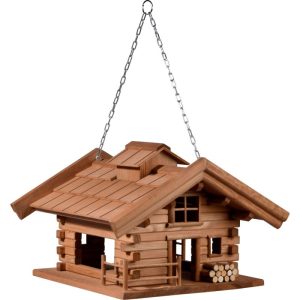dobar Vogelfutterhaus Appenzell 37 x 37 x 26 cm braun dobar Vogelfutterhaus Appenzell 37 x 37 x 26 cm braun