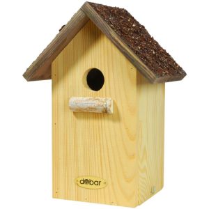 dobar Nistkasten 19,5 x 27 x 14,5 cm natur