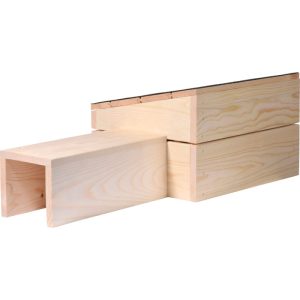 dobar Igelhaus-Bausatz 74,5 x 29 x 24 cm natur/schwarz dobar Igelhaus-Bausatz 74,5 x 29 x 24 cm natur/schwarz