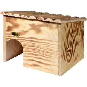 dobar Igelhaus-Bausatz mit Labyrintheingang 30,5 x 26,5 x 24 cm Kiefer geflammt dobar Igelhaus-Bausatz mit Labyrintheingang 30,5 x 26,5 x 24 cm Kiefer geflammt