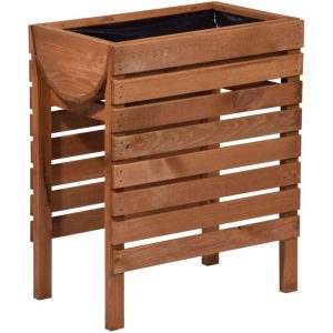 dobar Hochbeet 70 x 45 x 71 cm braun dobar Hochbeet 70 x 45 x 71 cm braun