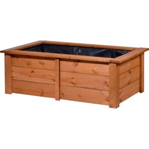 dobar Gartenteich Kubus 120 x 42 x 72 cm braun dobar Gartenteich Kubus 120 x 42 x 72 cm braun
