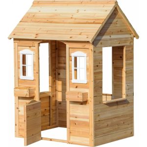 dobar Garten-Spielhaus 107 x 94 x 114,5 cm natur